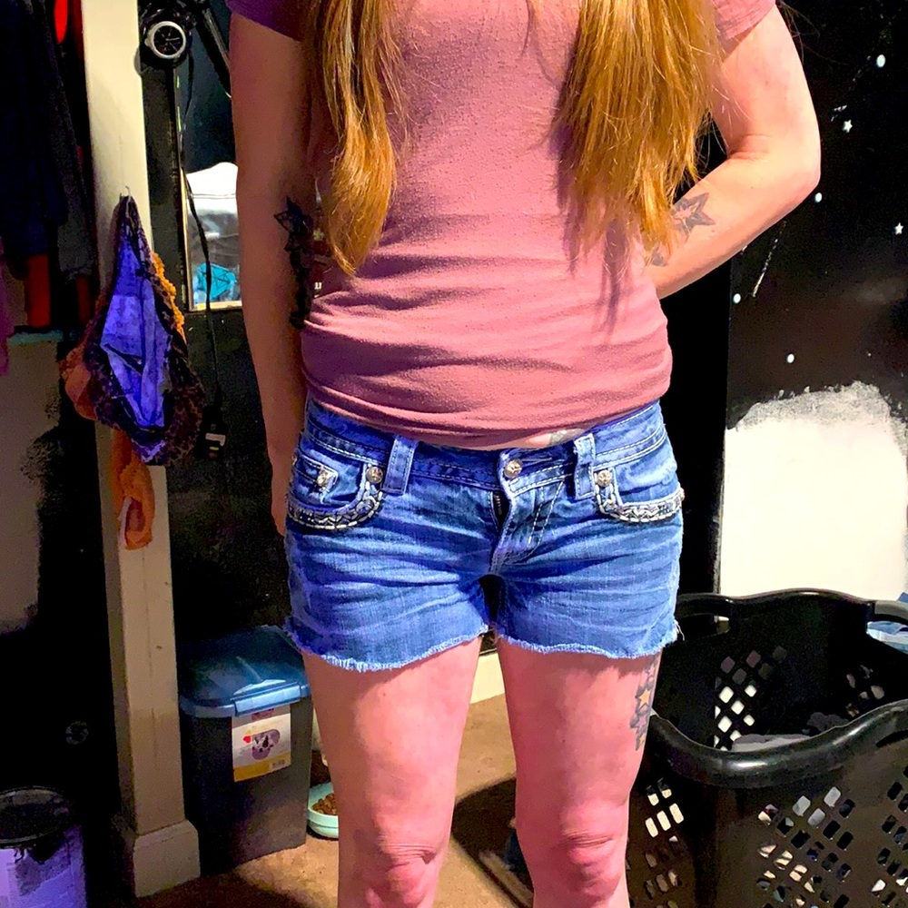 Miss me size 25 shorts